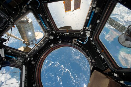 Raumstation ISS und die Schwerelosigkeit auf psd2011.de